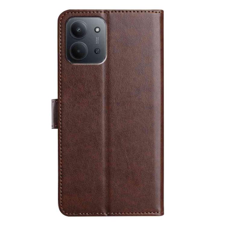 For Redmi 15C 5G / 4G Global 171mm Lambskin 8-card Slot Leather Phone Case