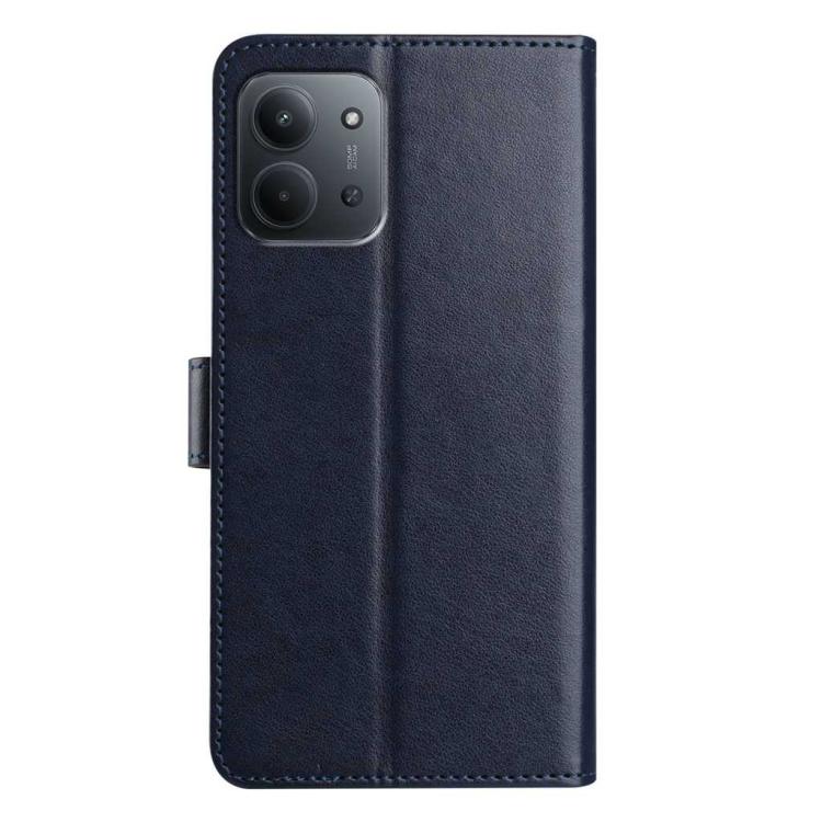 For Redmi 15C 5G / 4G EU 173mm Lambskin 8-card Slot Leather Phone Case