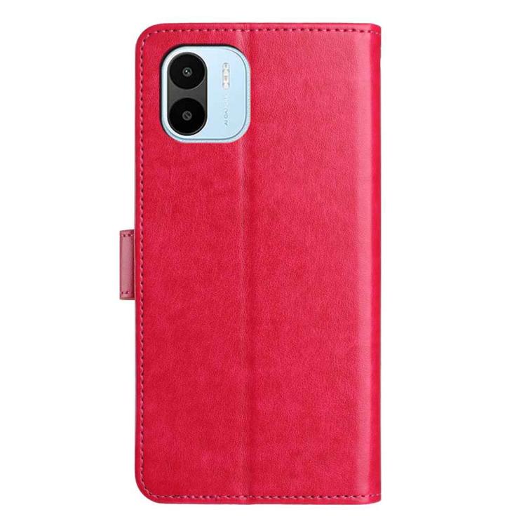 For Redmi A1 Lambskin 8-card Slot Leather Phone Case