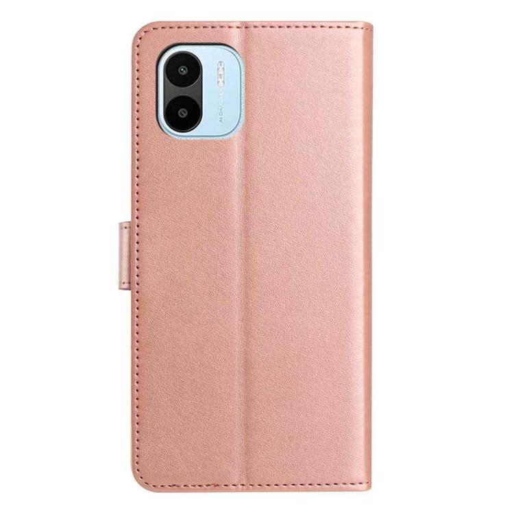 For Redmi A1 Lambskin 8-card Slot Leather Phone Case