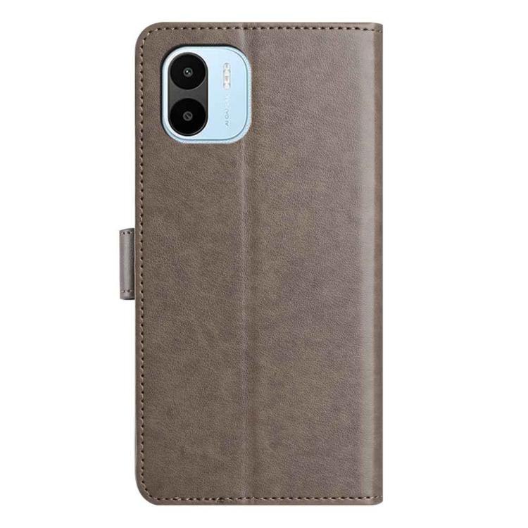 For Redmi A1 Lambskin 8-card Slot Leather Phone Case