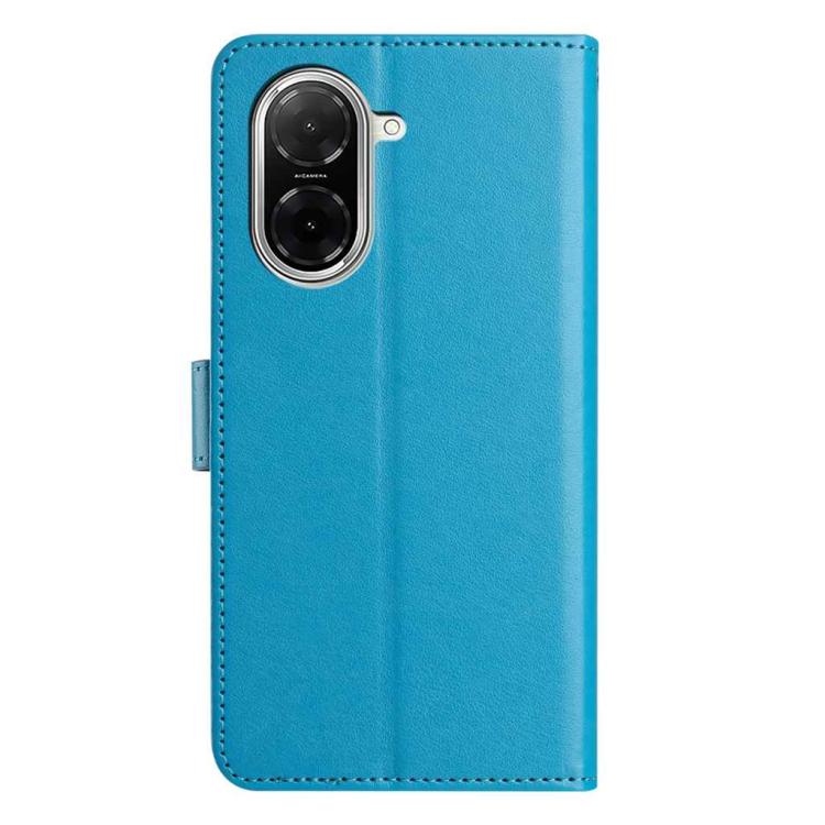For Redmi A5 4G 171.7mm / Poco C71 Lambskin 8-card Slot Leather Phone Case
