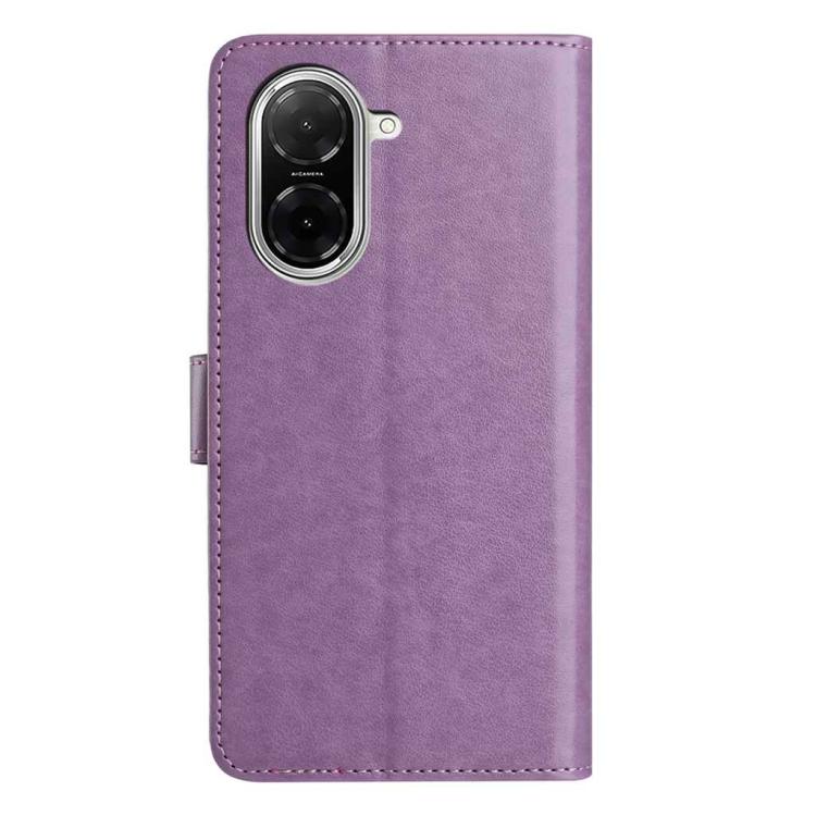 For Redmi A5 4G 173.3mm Lambskin 8-card Slot Leather Phone Case