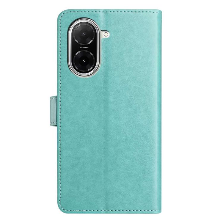 For Redmi A5 4G 173.3mm Lambskin 8-card Slot Leather Phone Case