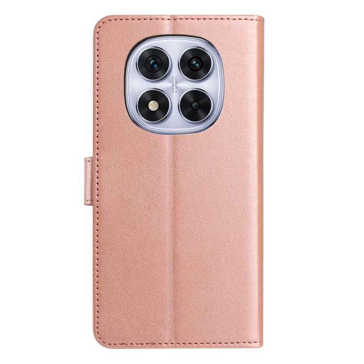 For Redmi Note 14 Pro 4G Lambskin 8-card Slot Leather Phone Case