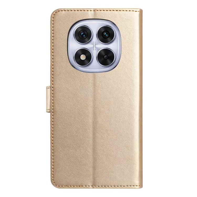 For Redmi Note 14 Pro 4G Lambskin 8-card Slot Leather Phone Case