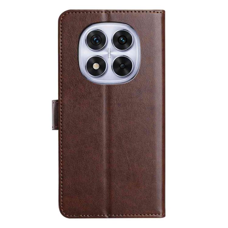 For Redmi Note 14 Pro 4G Lambskin 8-card Slot Leather Phone Case