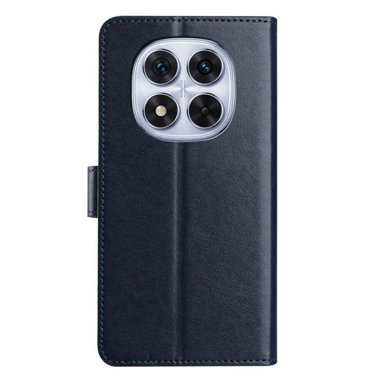 For Redmi Note 14 Pro 5G Lambskin 8-card Slot Leather Phone Case
