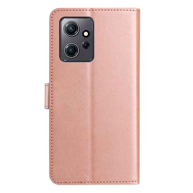 For Redmi Note 12 4G Lambskin 8-card Slot Leather Phone Case
