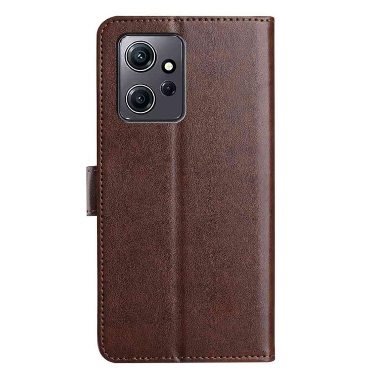 For Redmi Note 12 4G Lambskin 8-card Slot Leather Phone Case