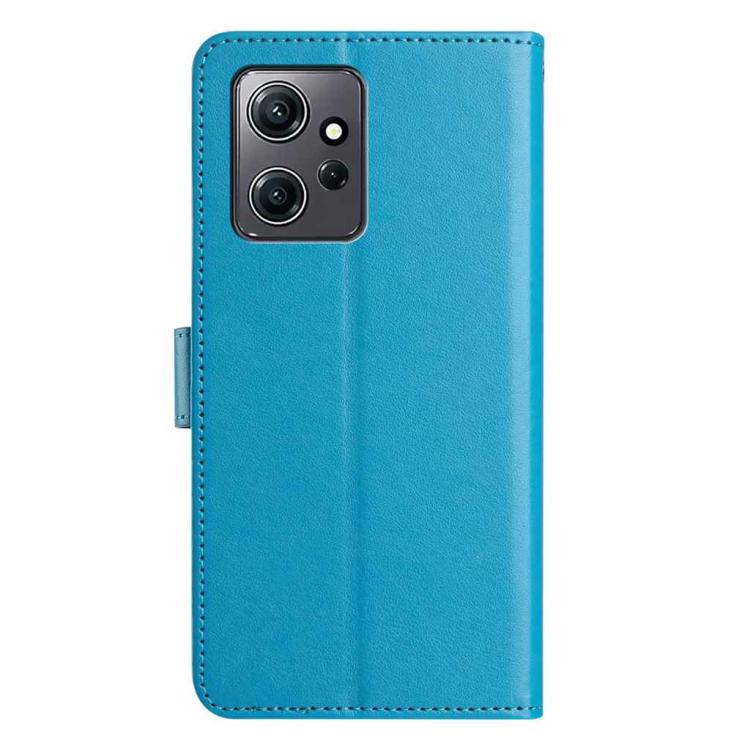For Redmi Note 12 4G Lambskin 8-card Slot Leather Phone Case