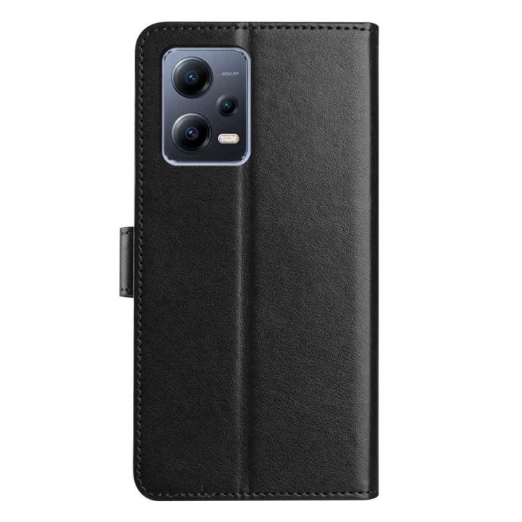 For Redmi Note 12 5G Lambskin 8-card Slot Leather Phone Case