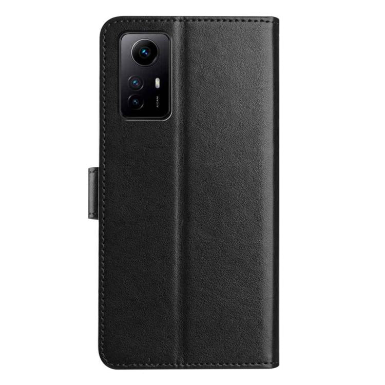 For Redmi Note 12S Lambskin 8-card Slot Leather Phone Case