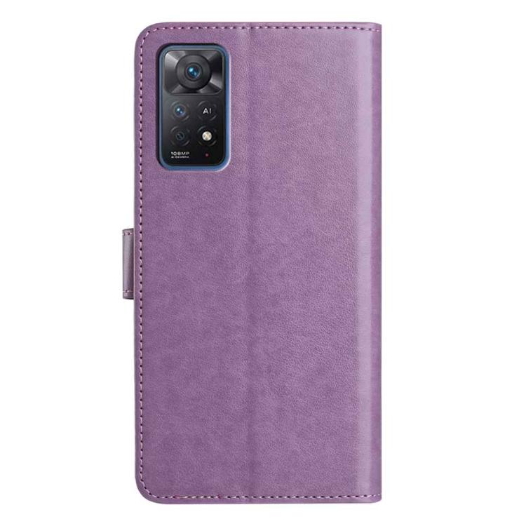 For Redmi Note 11 Pro 5G Global Lambskin 8-card Slot Leather Phone Case