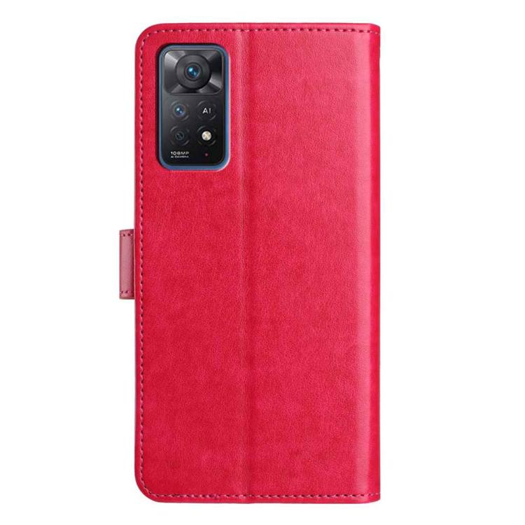 For Redmi Note 11 Pro 5G Global Lambskin 8-card Slot Leather Phone Case