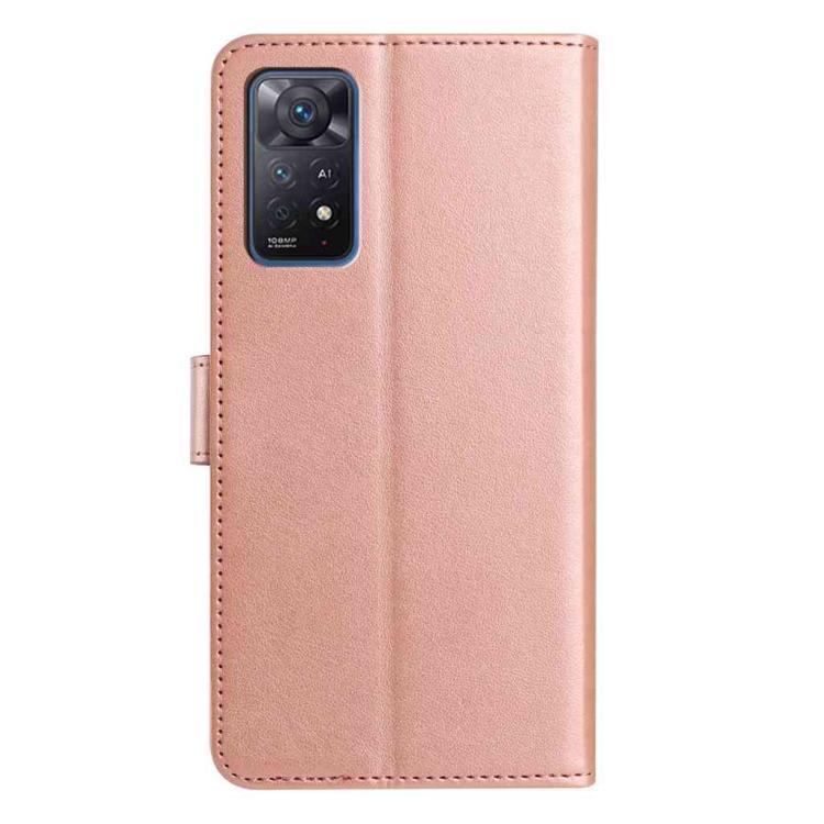 For Redmi Note 11 Pro 5G Global Lambskin 8-card Slot Leather Phone Case