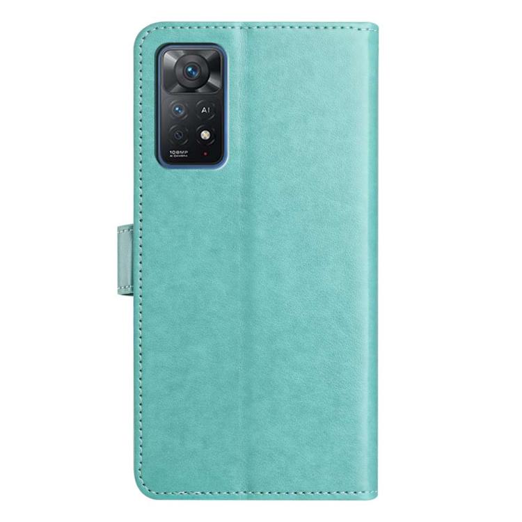 For Redmi Note 11 Pro 5G Global Lambskin 8-card Slot Leather Phone Case