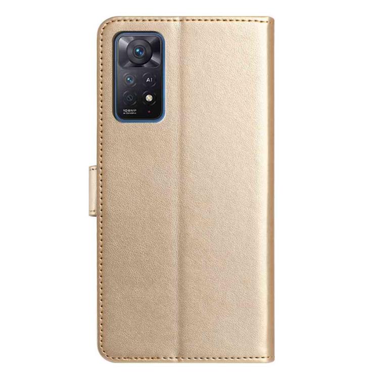 For Redmi Note 11 Pro 5G Global Lambskin 8-card Slot Leather Phone Case