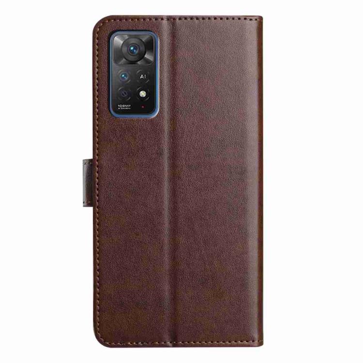 For Redmi Note 11 Pro 5G Global Lambskin 8-card Slot Leather Phone Case