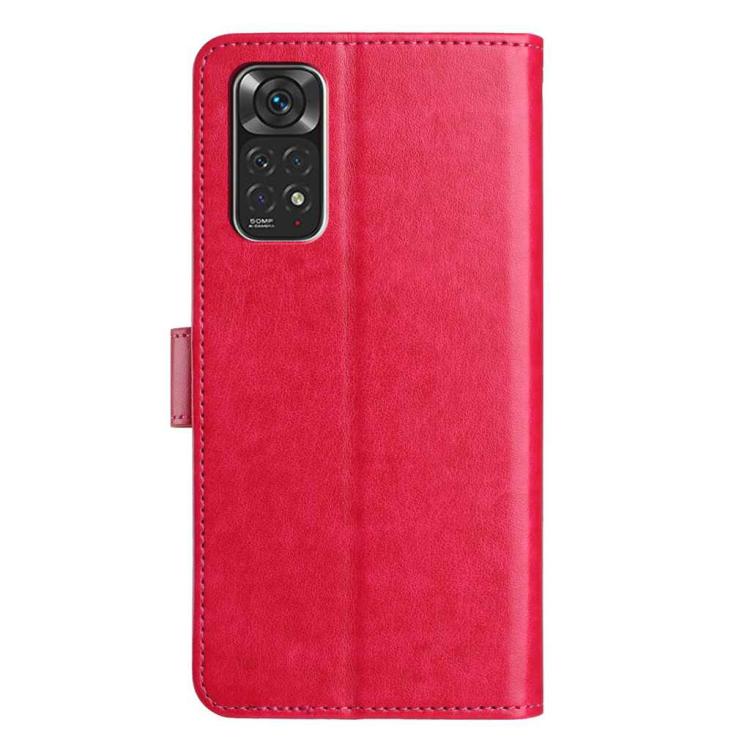 For Redmi Note 11S 4G / Note 11 4G Global Lambskin 8-card Slot Leather Phone Case