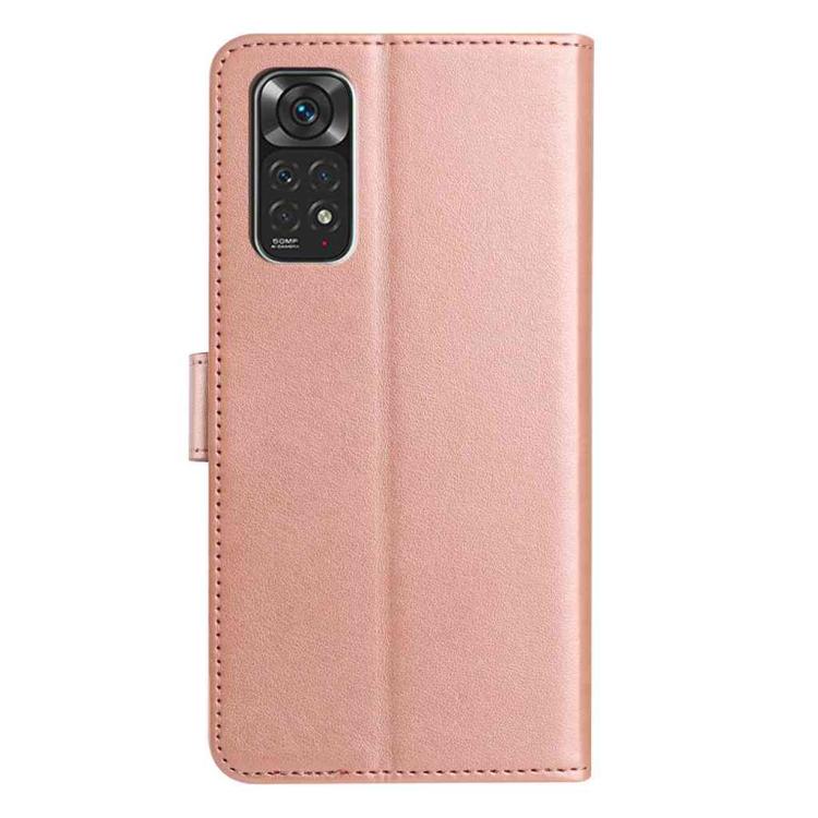 For Redmi Note 11S 4G / Note 11 4G Global Lambskin 8-card Slot Leather Phone Case