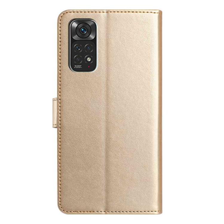 For Redmi Note 11S 4G / Note 11 4G Global Lambskin 8-card Slot Leather Phone Case