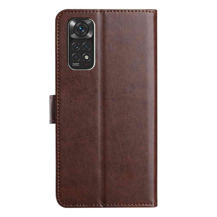 For Redmi Note 11S 4G / Note 11 4G Global Lambskin 8-card Slot Leather Phone Case