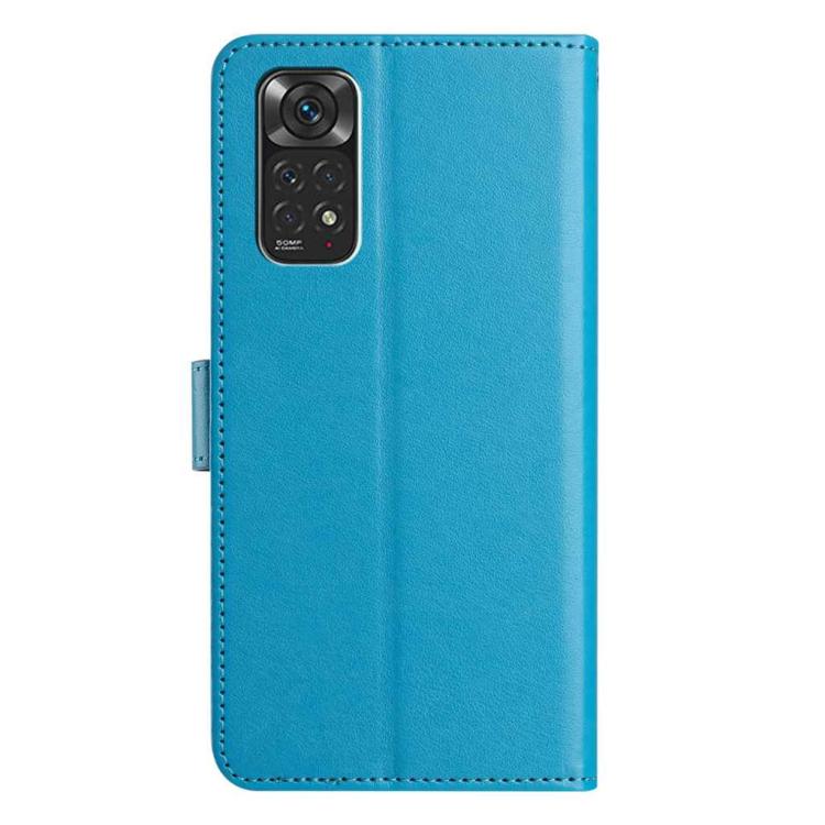 For Redmi Note 11S 4G / Note 11 4G Global Lambskin 8-card Slot Leather Phone Case