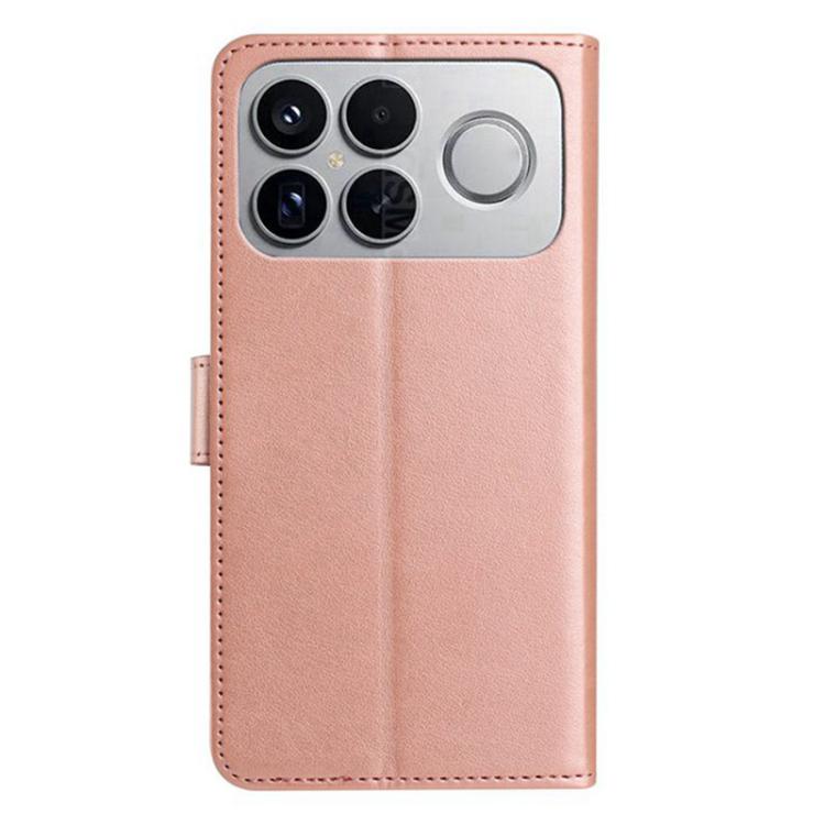 For Redmi K90 / Poco F8 Pro Lambskin 8-card Slot Leather Phone Case