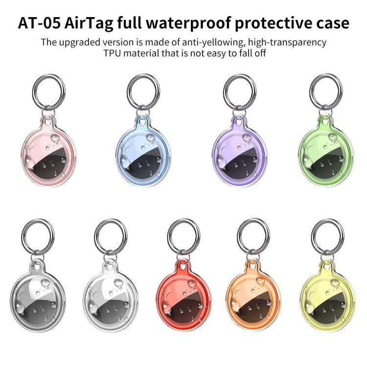 For AirTag 2nd Gen / AirTag 1st Gen xDfind Full-cover Waterproof TPU Protective Cover