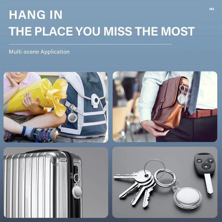 For AirTag 2nd Gen / AirTag 1st Gen xDfind Full-cover Waterproof TPU Protective Cover