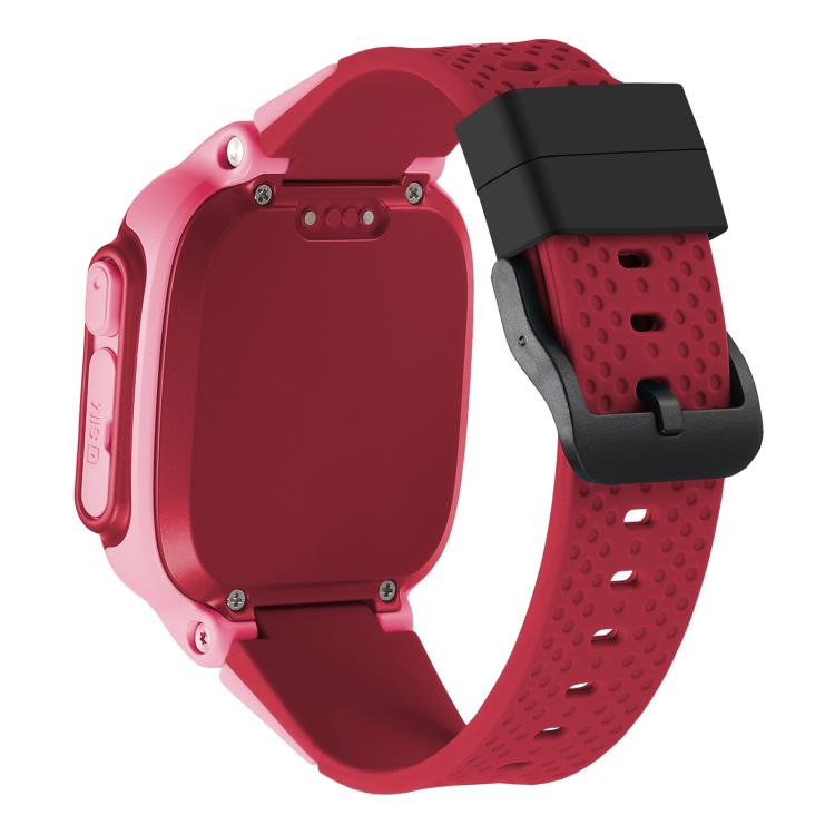 For Imoo Watch Phone D2 / D3 / Z6 / Q5 Black Buckle Two Color Silicone Watch Band