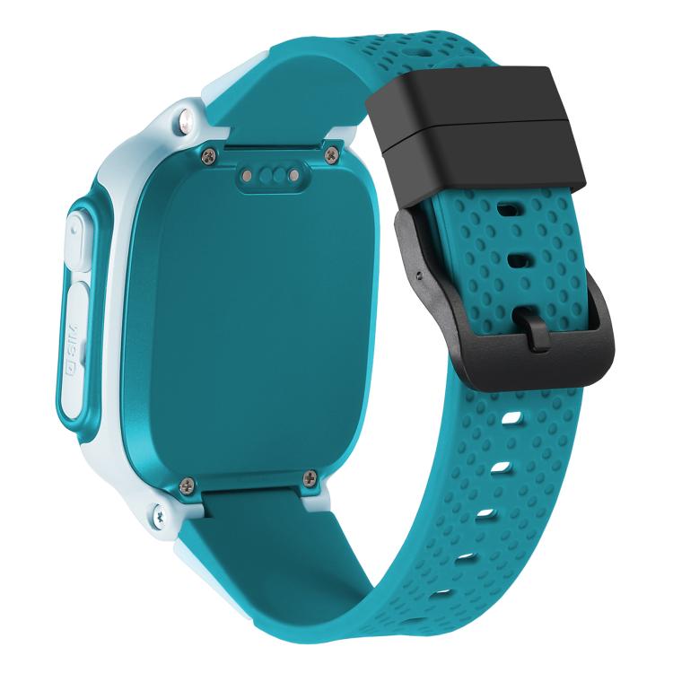 For Imoo Watch Phone D2 / D3 / Z6 / Q5 Black Buckle Two Color Silicone Watch Band