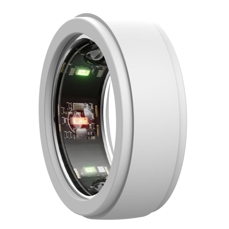 xDfind For Samsung Galaxy Ring / Oura Ring Smart Ring Silicone Solid Color Cover, Size:M