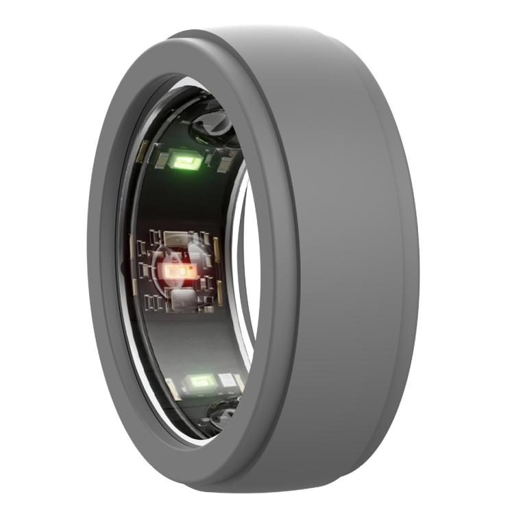 xDfind For Samsung Galaxy Ring / Oura Ring Smart Ring Silicone Solid Color Cover, Size:M
