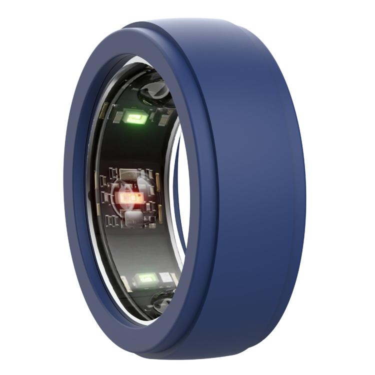 xDfind For Samsung Galaxy Ring / Oura Ring Smart Ring Silicone Solid Color Cover, Size:M
