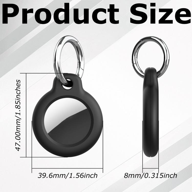 For AirTag 2nd Gen / AirTag 1st Gen xDfind Spring Buckle PC Protective Cover