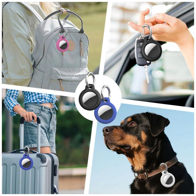 For AirTag 2nd Gen / AirTag 1st Gen xDfind Spring Buckle PC Protective Cover