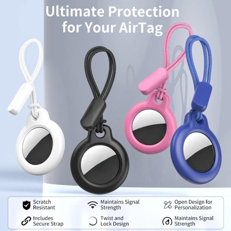 For AirTag 2nd Gen / AirTag 1st Gen xDfind Lanyard PC Protective Cover