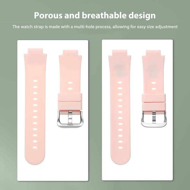 For Imoo Watch Phone Z11 / Z10 / Z6 Solid Color Silicone Watch Band