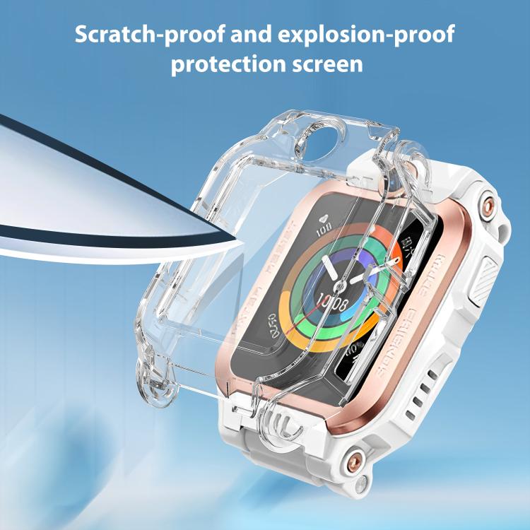 For Imoo Watch Phone Z6 / Z6A / Z6 Pro Tempered Film Integrated PC Watch Protective Cover