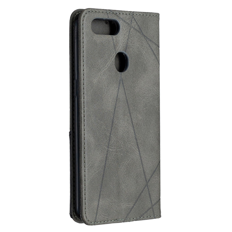 For OPPO A5 Prismatic Invisible Magnetic Horizontal Flip Leather Case with Holder & Card Slots & Photo Frame