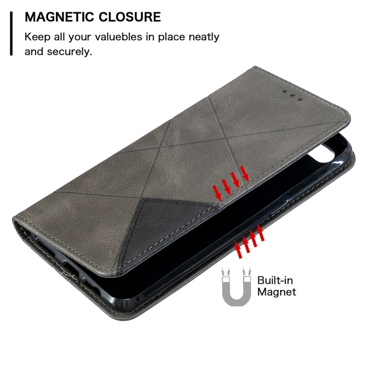 For OPPO A5 Prismatic Invisible Magnetic Horizontal Flip Leather Case with Holder & Card Slots & Photo Frame