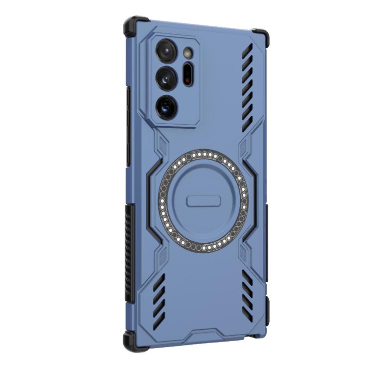 For Samsung Galaxy Note20 Ultra Butterfly Armor MagSafe Magnetic Ring Shockproof Phone Case