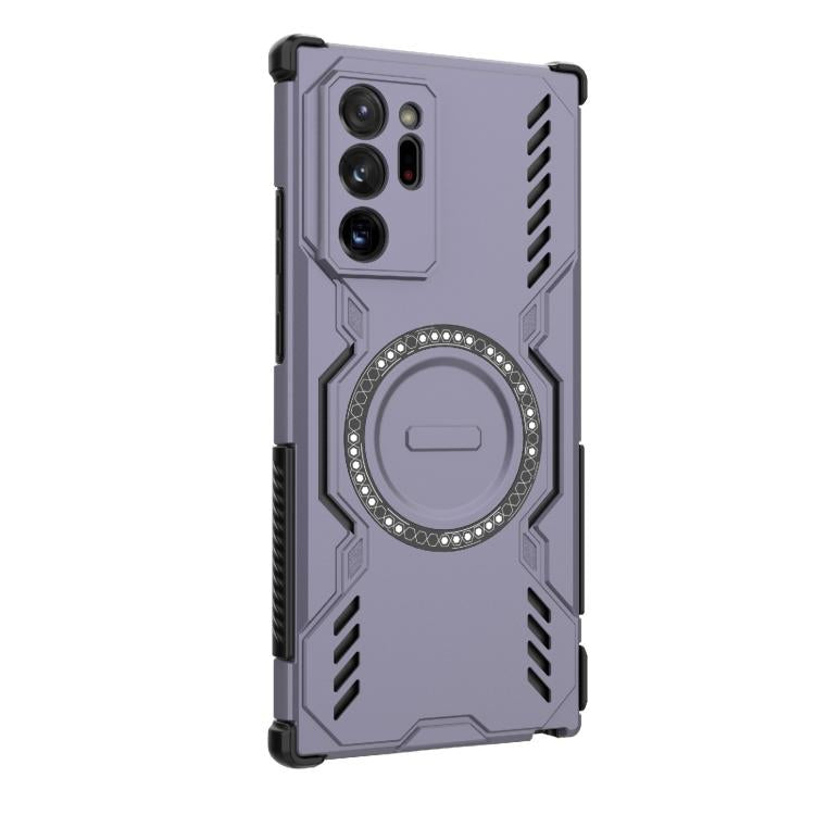 For Samsung Galaxy Note20 Ultra Butterfly Armor MagSafe Magnetic Ring Shockproof Phone Case