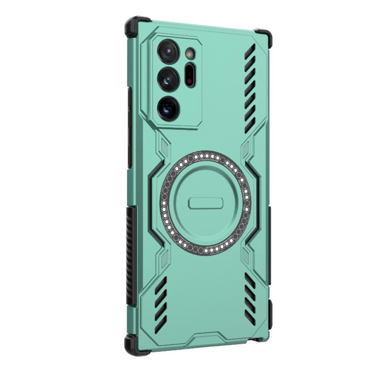 For Samsung Galaxy Note20 Ultra Butterfly Armor MagSafe Magnetic Ring Shockproof Phone Case