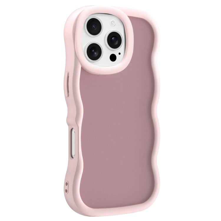 For iPhone 16 Pro Max Big Wave Skin Feel Phone Case