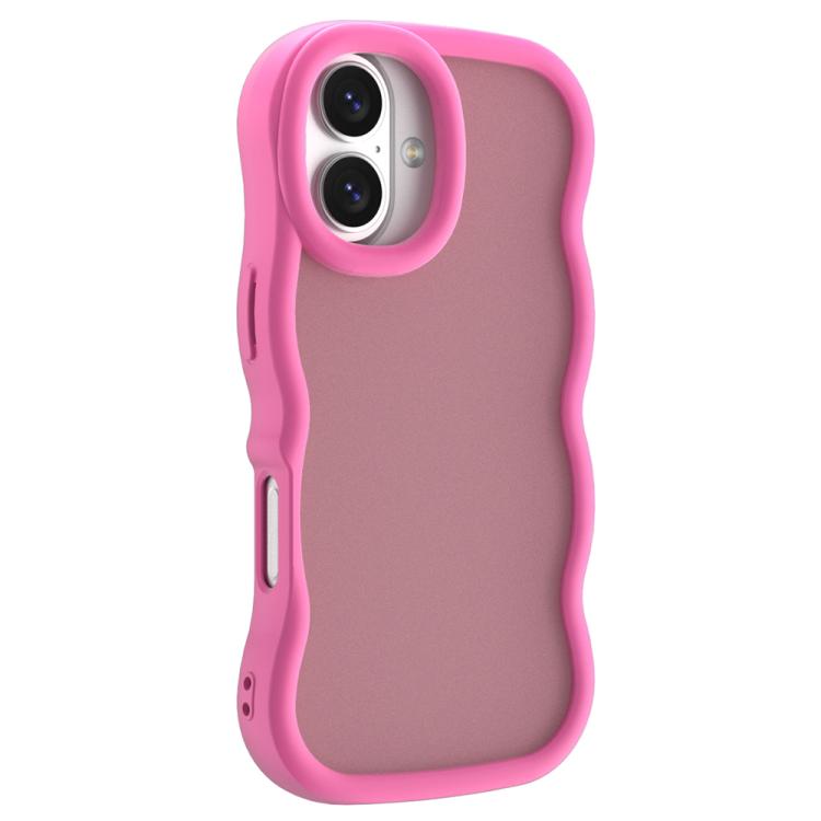 For iPhone 17 Big Wave Skin Feel Phone Case