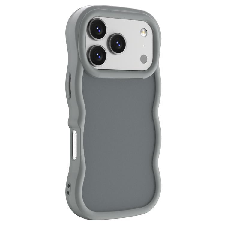 For iPhone 17 Pro Big Wave Skin Feel Phone Case