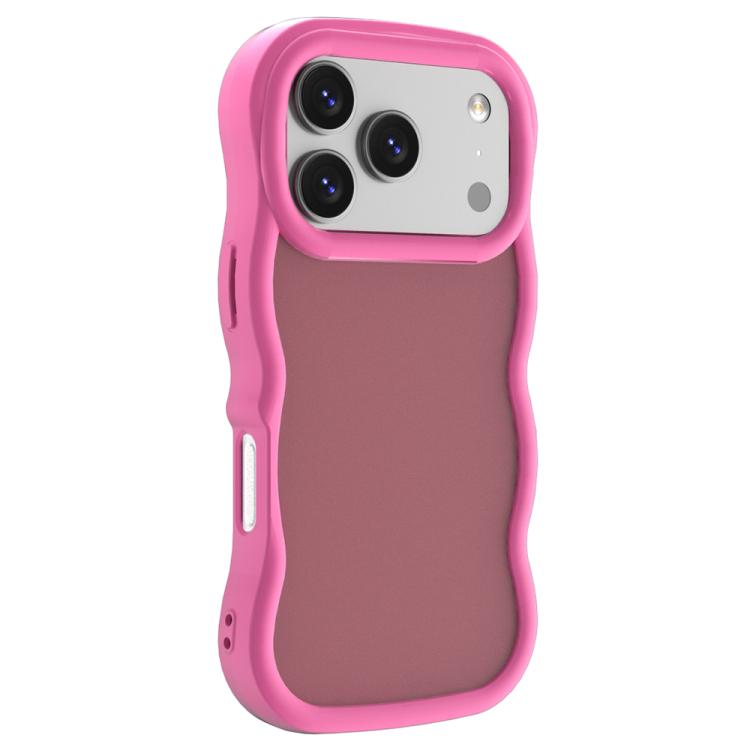 For iPhone 17 Pro Big Wave Skin Feel Phone Case